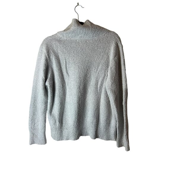 Coldwater Creek Women's Shawl Collar Pullover Sweater Heather Oatmeal Color Sz X - Picture 3 of 5